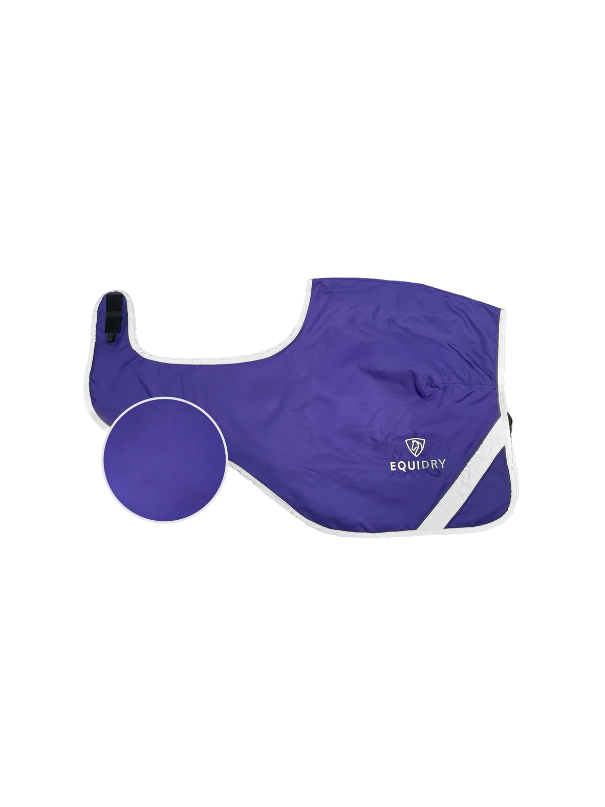 EQUIDRY Waterproof Horse Exercise Sheet Lite Purple: Keep your horse dry and comfortable during workouts.