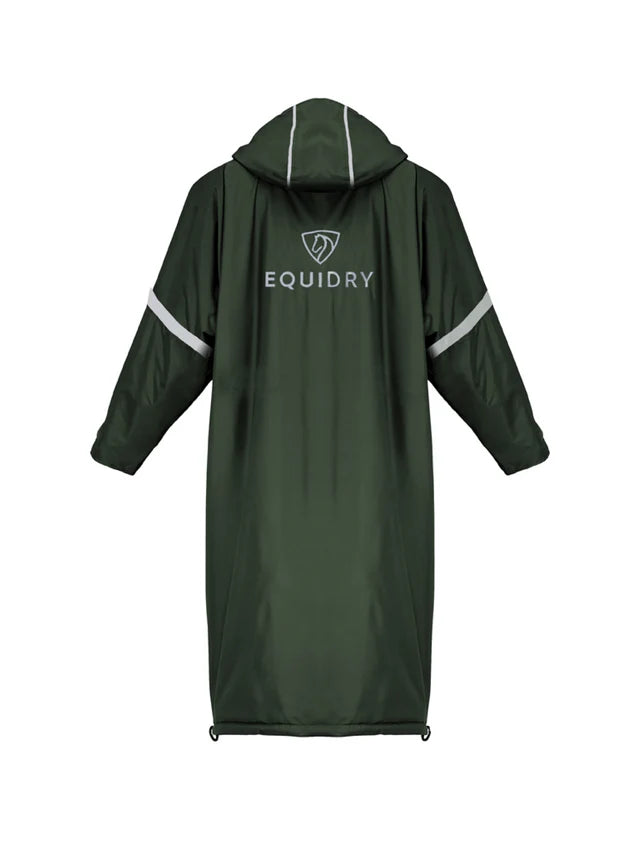 EQUIDRY Evolution Men's Thin Fleece Reflective Black Forest Green