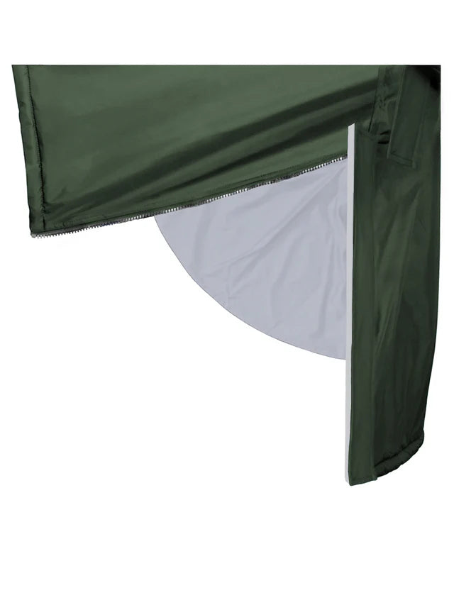 EQUIDRY Evolution Men's Thin Fleece Reflective Black Forest Green