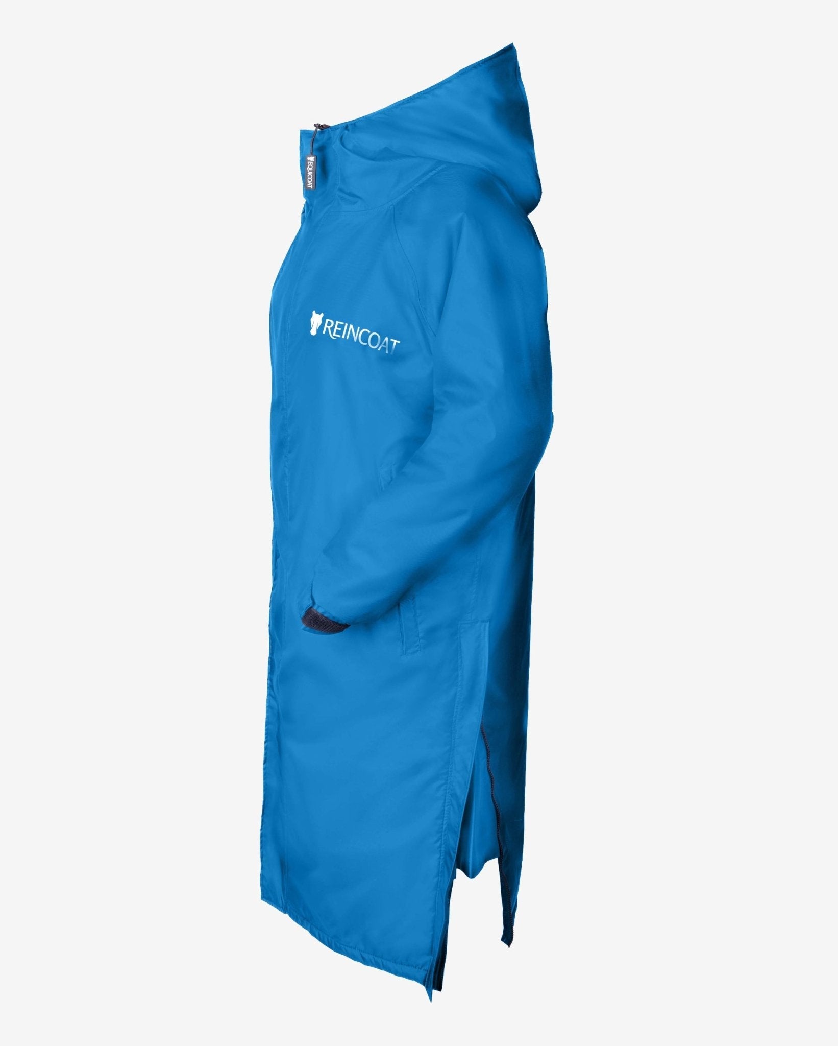 Waterproof Blue Adult Equestrian Reincoat: Riding Rain Gear | Equiflair