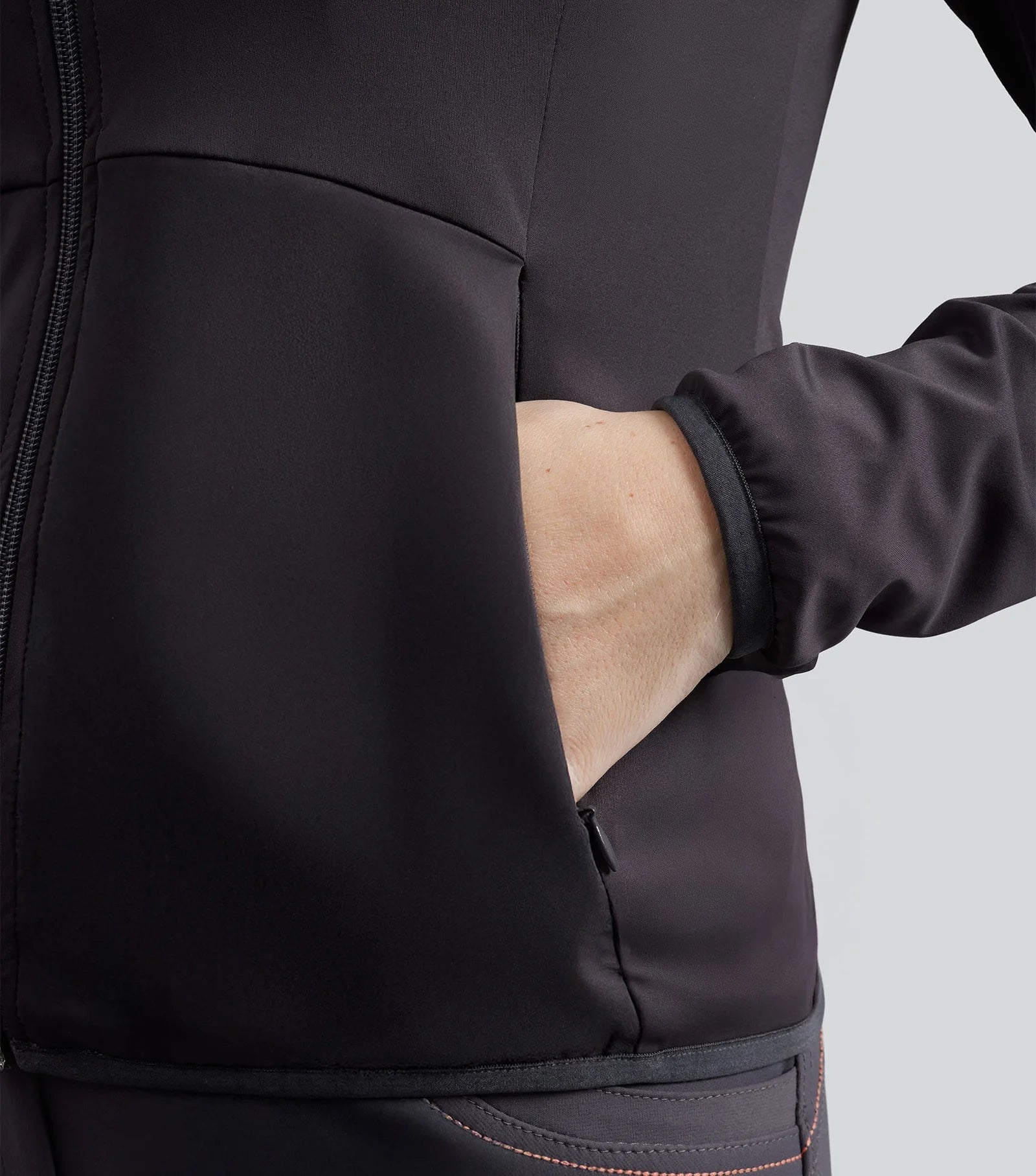 Premier Equine Savio Womens Technical Riding Jacket Anthracite Grey