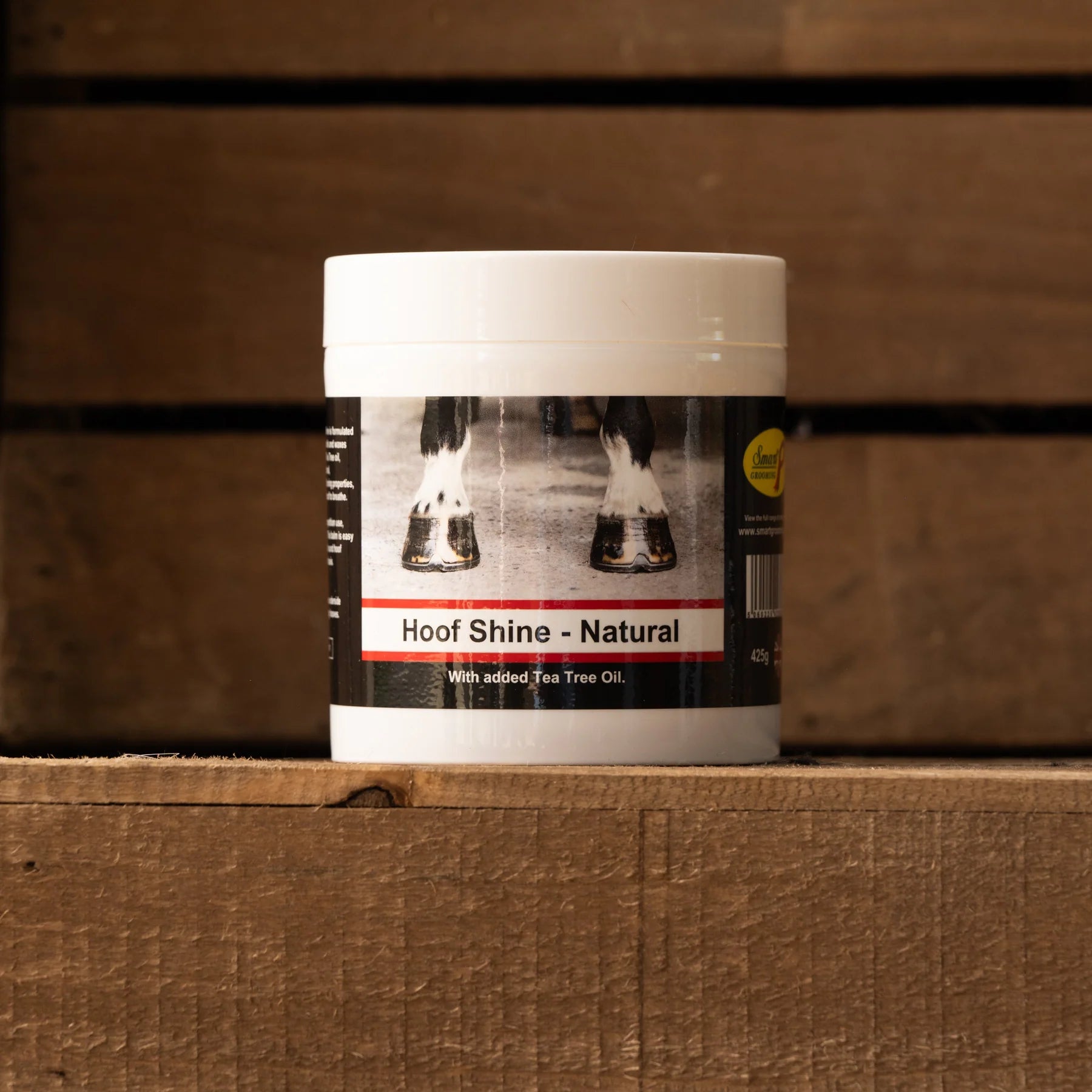 Smart Grooming Hoof Shine Natural: Horse Hoof Conditioner with Tea Tree Oil