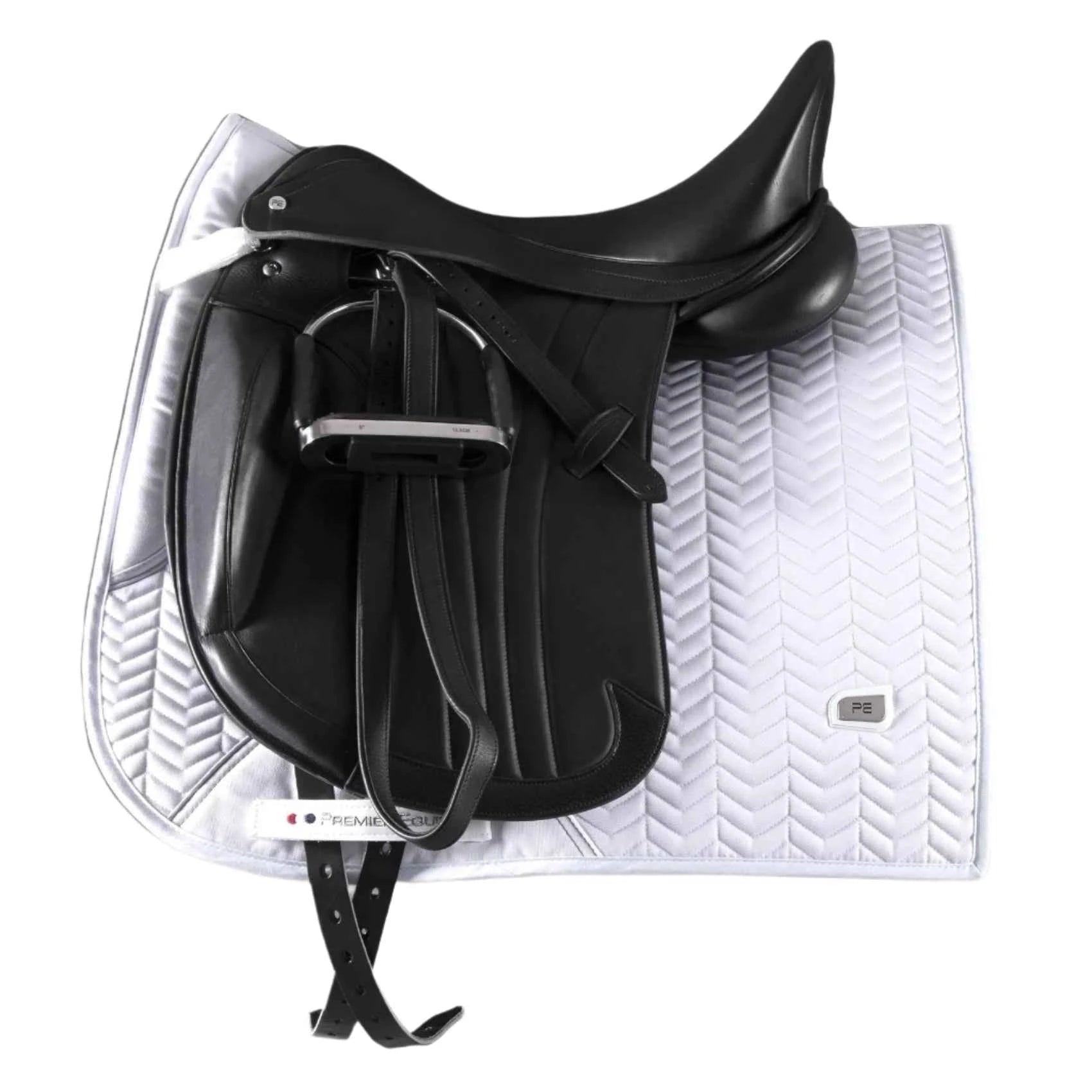 Premier Equine Sovereign Dressage Square White
