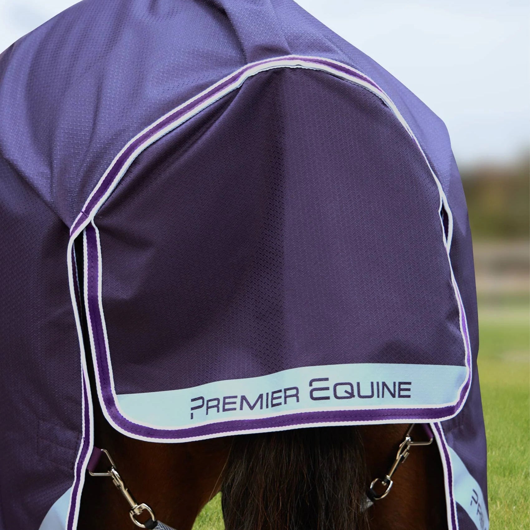 Premier Equine Stratus 600D Series 0g Original Turnout Rug Purple