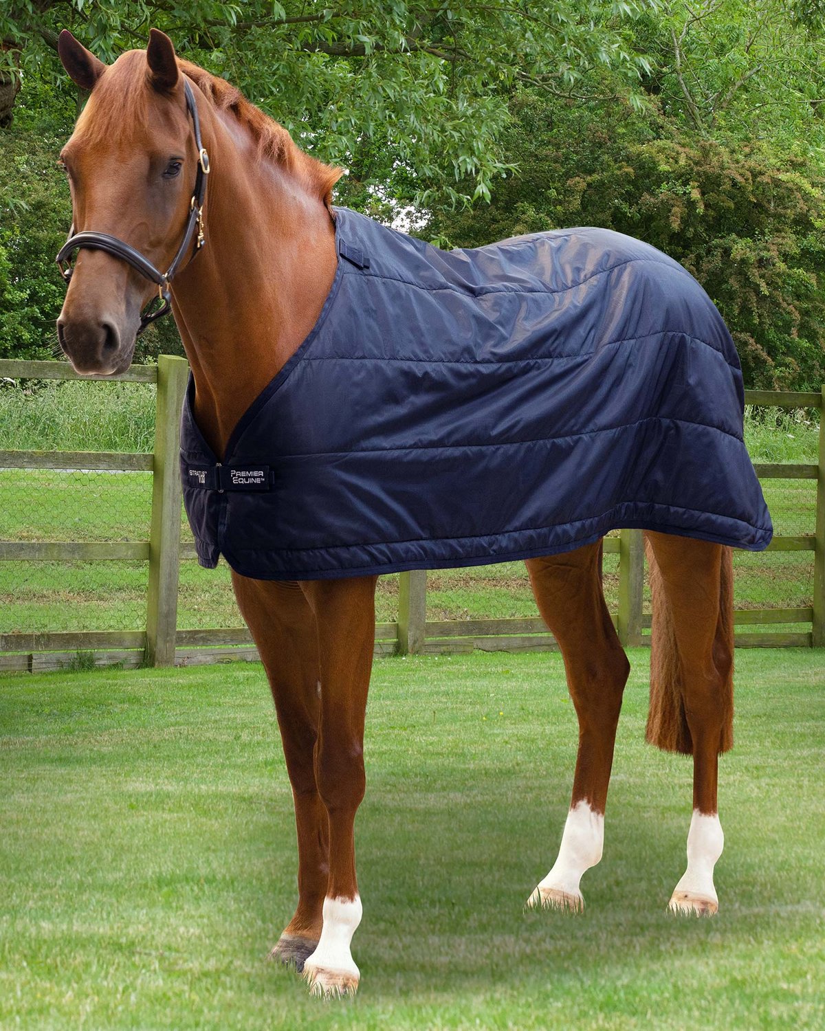 Premier Equine Stratus Rug Liner 100g Navy