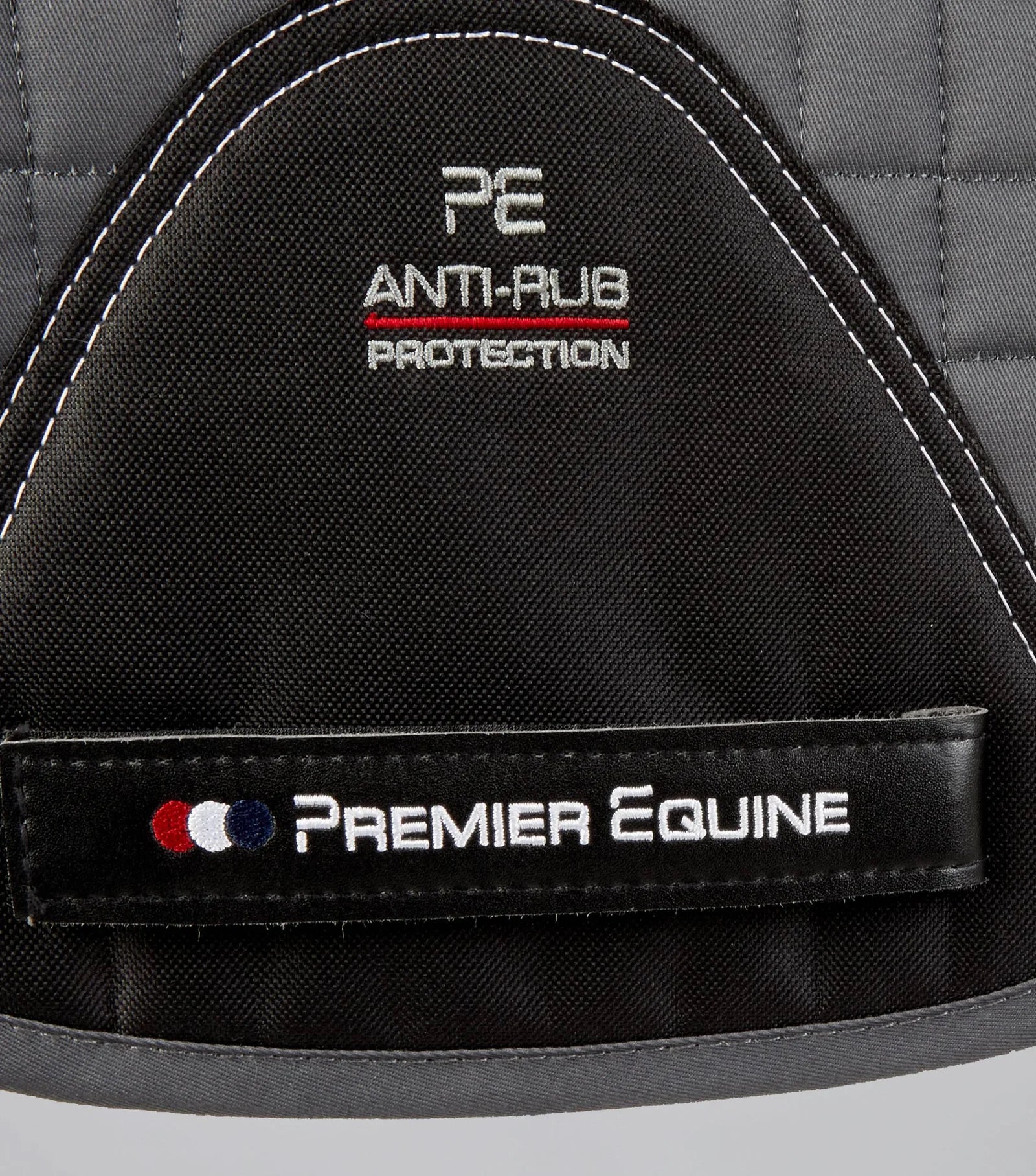 Premier Equine Tech Grip Pro Anti-Slip GP Jump Saddle Pad - Grey