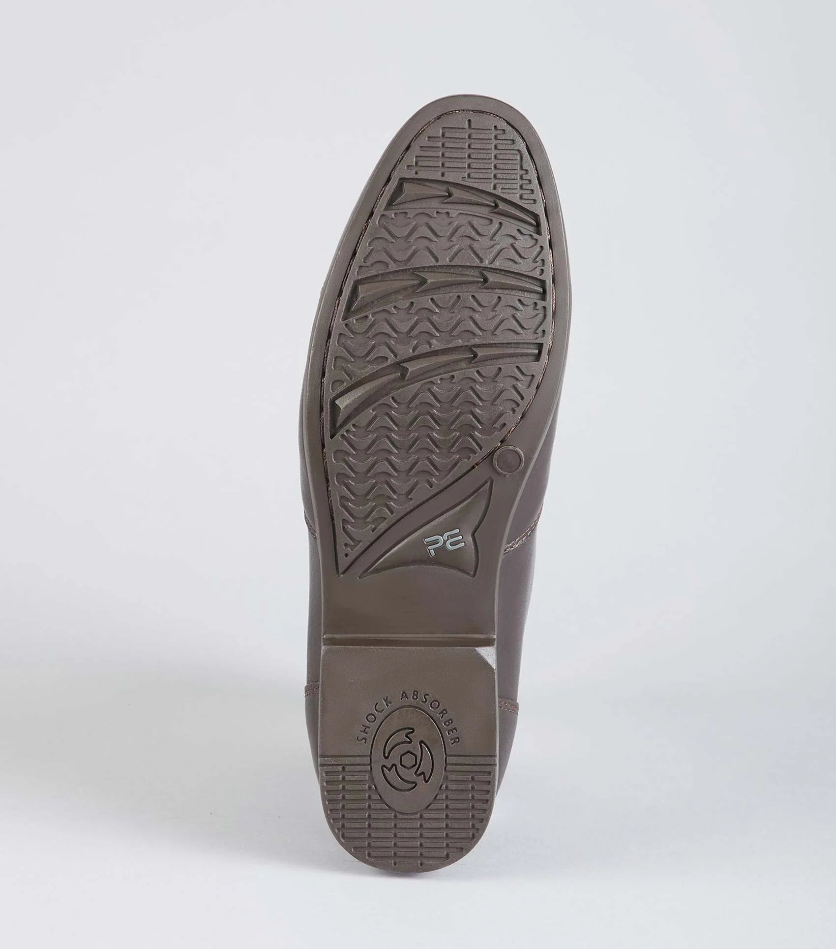 Premier Equine Torlano Brown Leather Chelsea Paddock Boot Sole - Shock Absorbing Equestrian Footwear