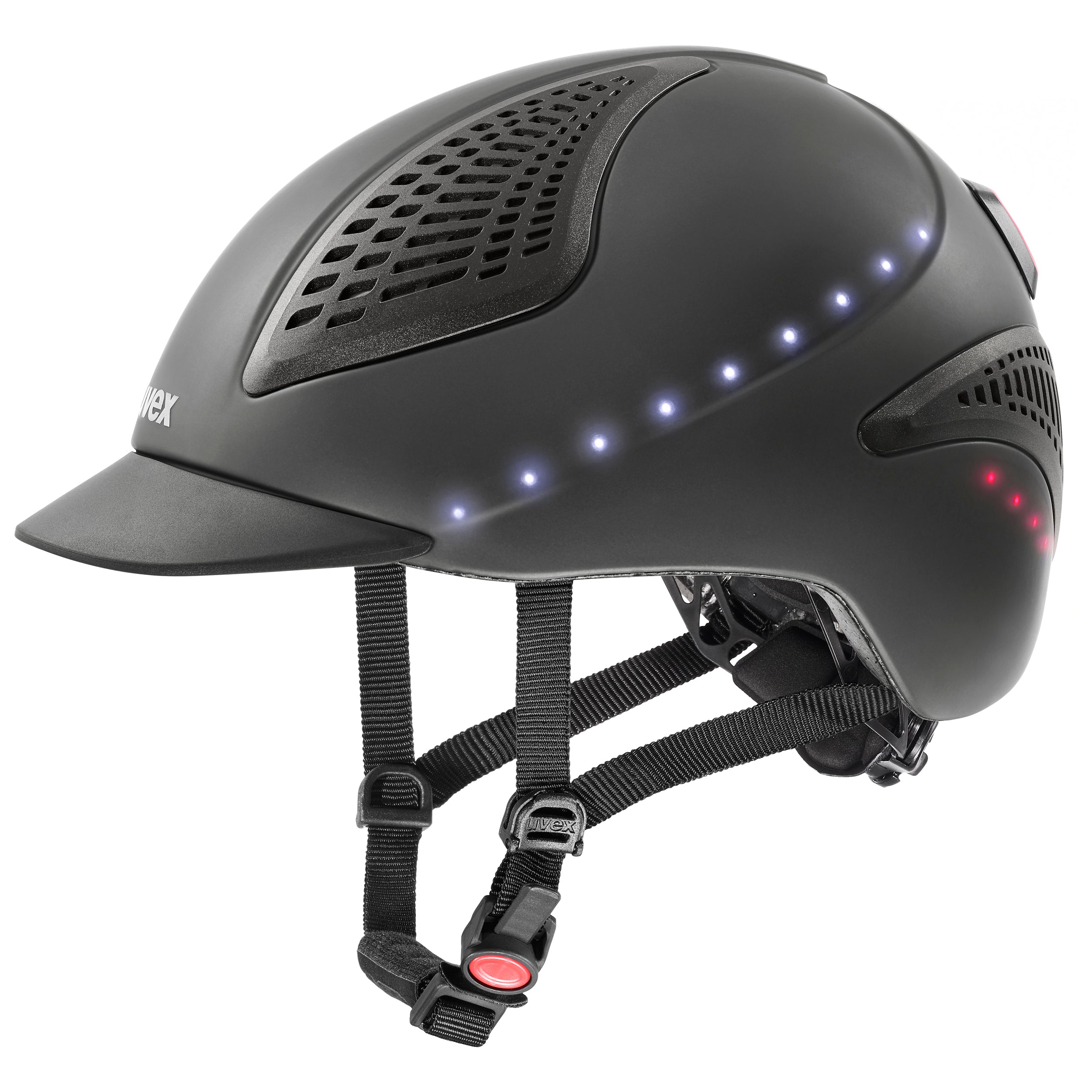 Uvex Exxential II Led Riding Helmet - Anthracite Matt