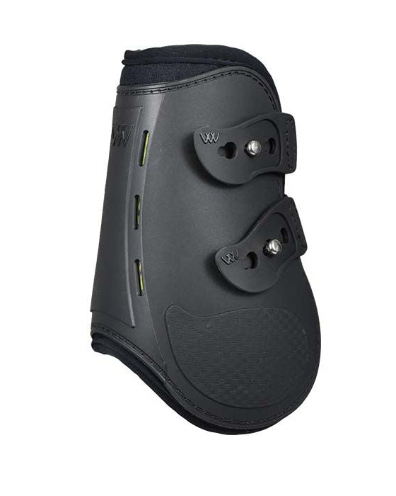 WOOF WEAR Vision Fetlock Boot Black Lime: Horse Leg Protection - Equiflair