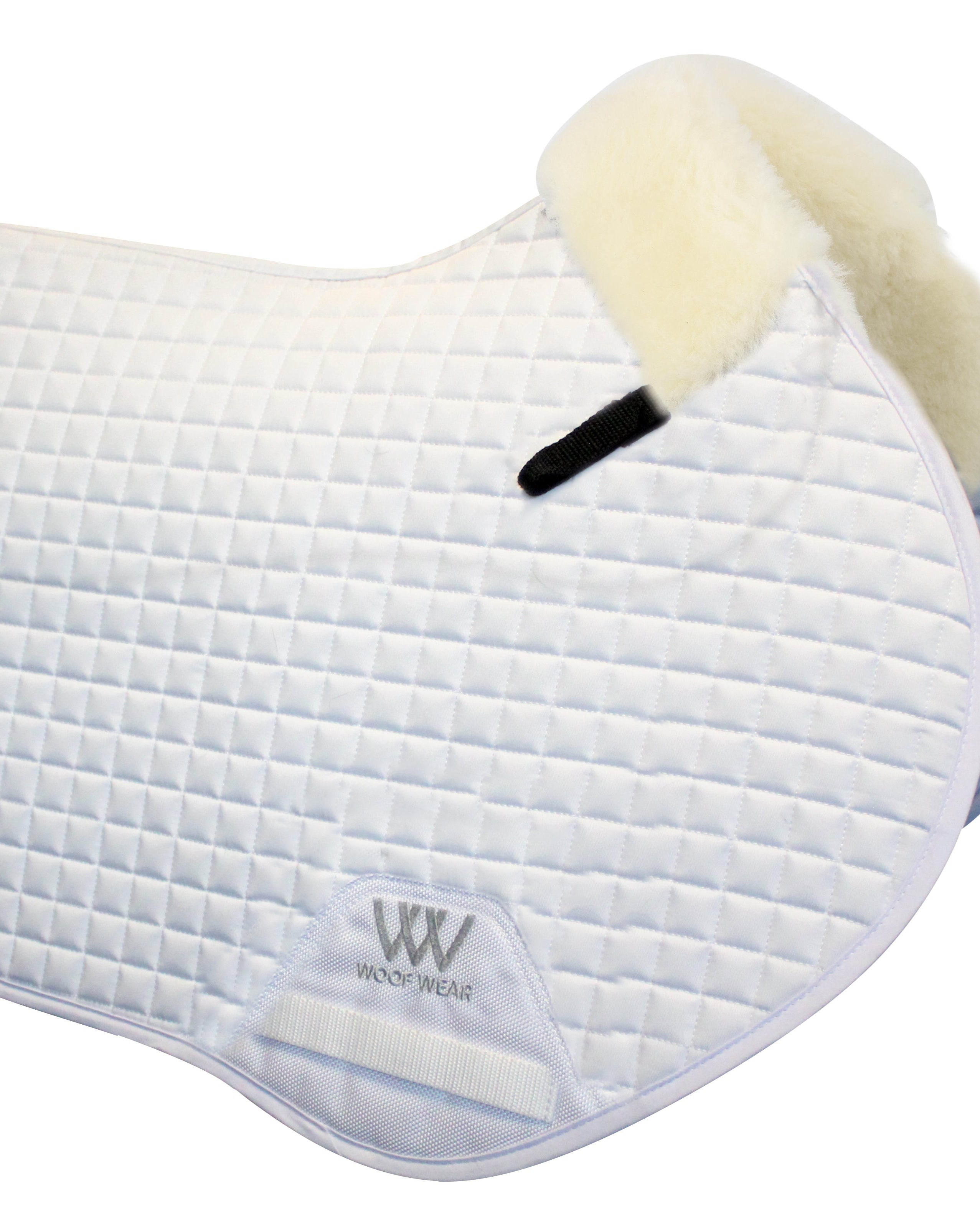 Woof Wear Close Contact Sheepskin Pad White: Luxurious & Comfortable Saddle Cloth | Equiflair