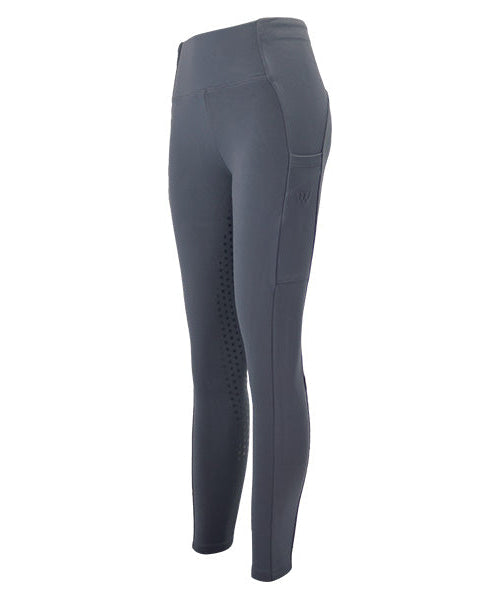 Slate Winter Riding Tights Full Seat - Woof Wear Equestrian Leggings for Women | Equiflair