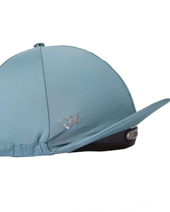 Woof Wear Mineral Blue Hat Cover for Riding Helmets | Equiflair