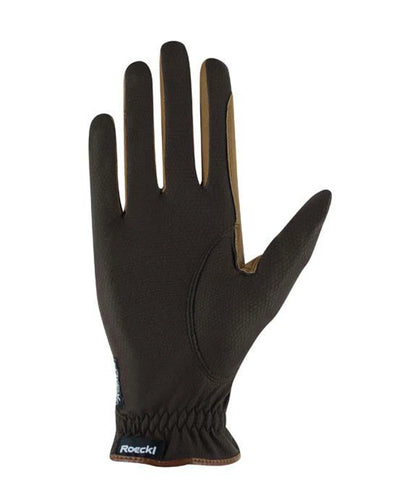 Roeckl Malta Riding Gloves - Mocha Color | Premium Equestrian Glove for Enhanced Grip & Comfort