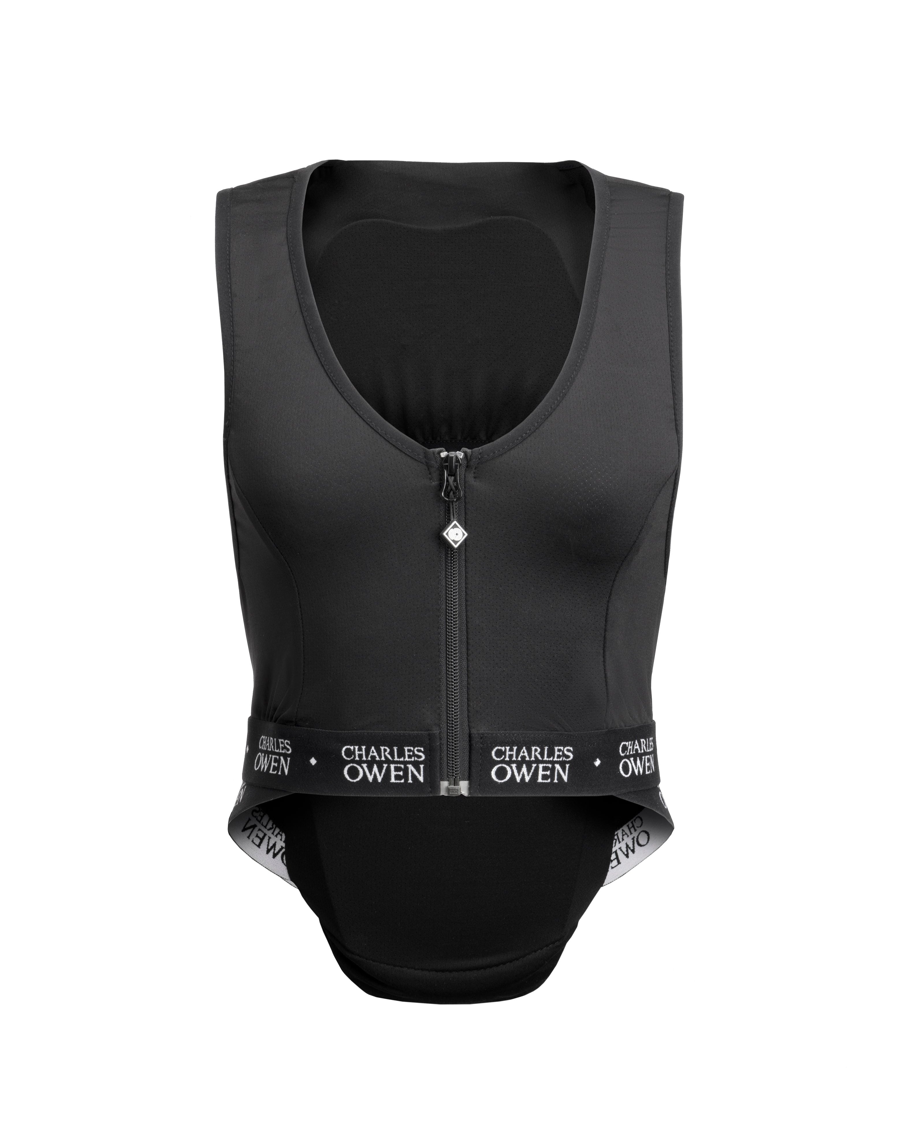 CHARLES OWEN SHADOW Child Back Protector - Black Equestrian Safety Vest