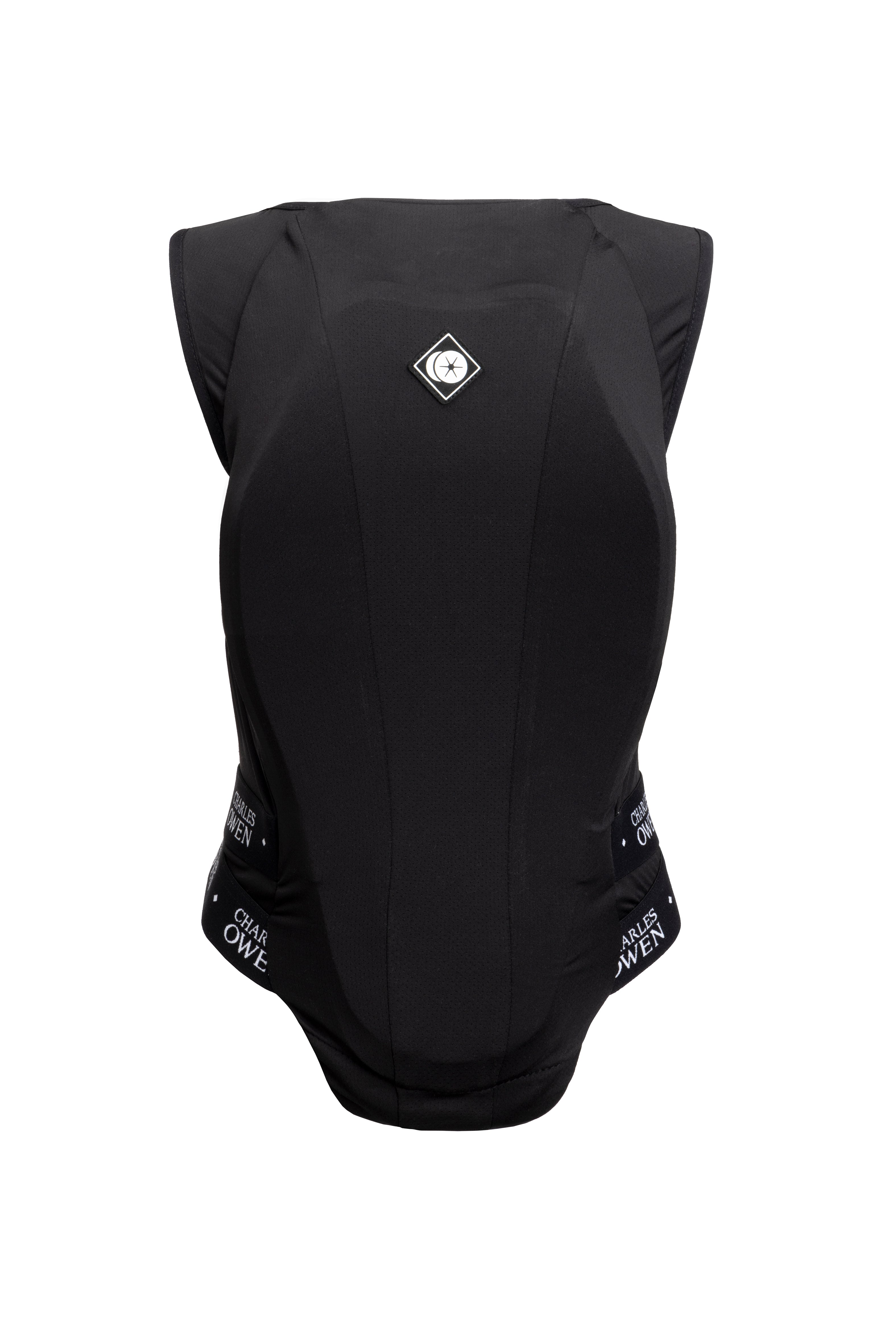 Charles Owen Shadow Adults Back Protector Black - Equestrian Back Protection