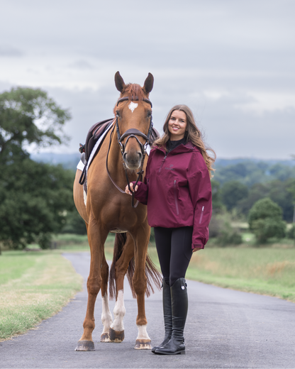 EQUIDRY Women's Storm Smock Burgundy