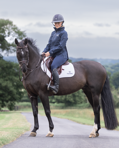 EQUIDRY Varsha Waterproof Riding Jacket Women's Navy