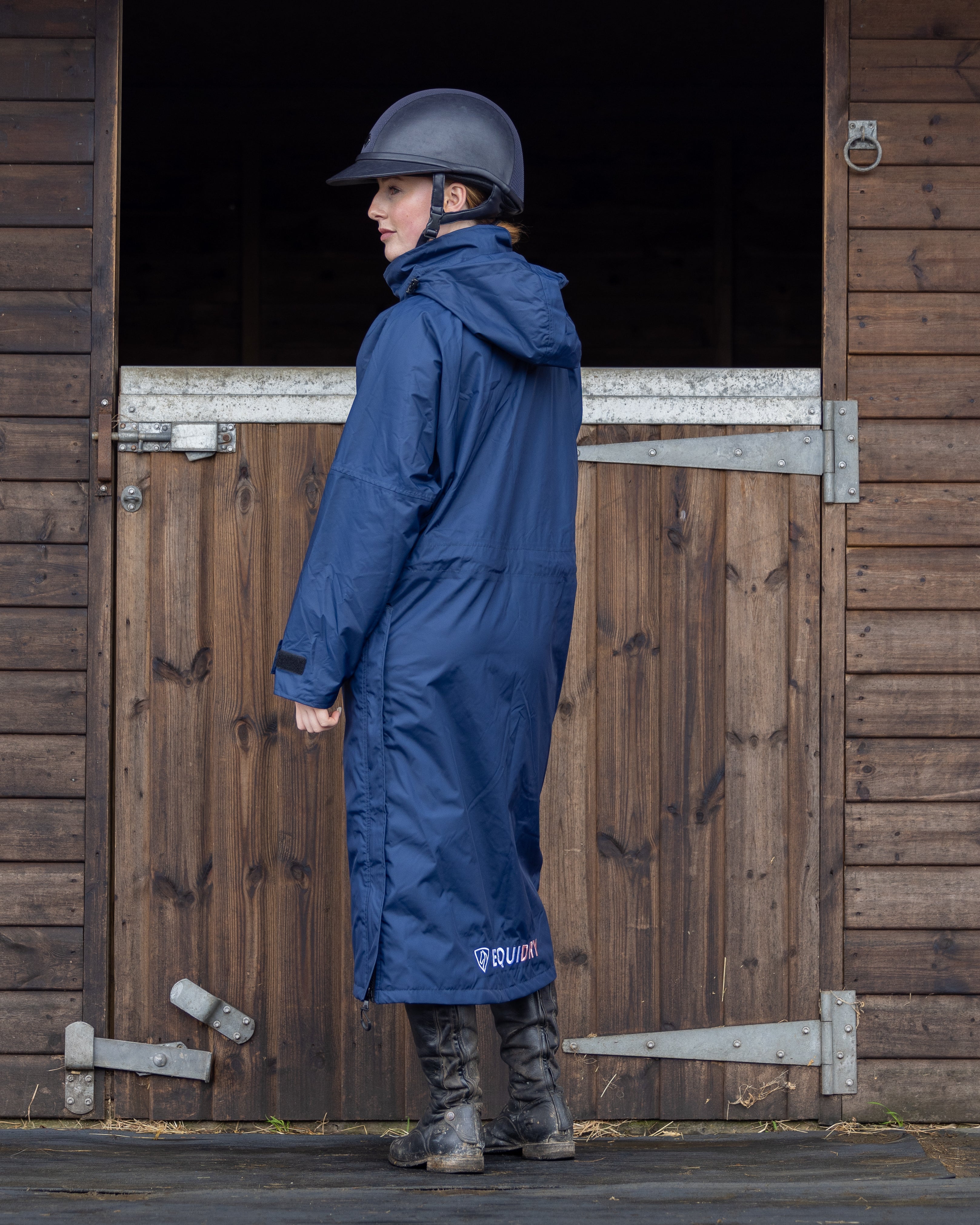 EQUIDRY Evolution Women's Mesh Lined Navy/Pale Pink