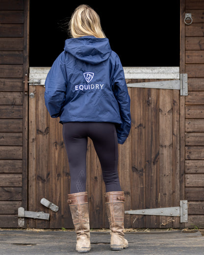 EQUIDRY Shortie Women's Thin Fleece Navy/Navy