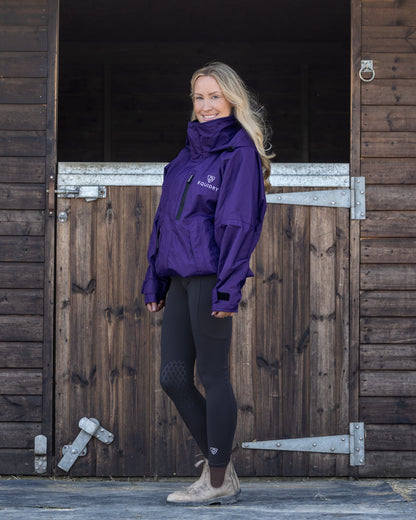 EQUIDRY Shortie Mac Women's Mesh Lining Purple