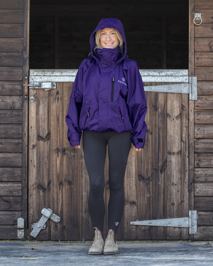 EQUIDRY Shortie Mac Women's Mesh Lining Purple