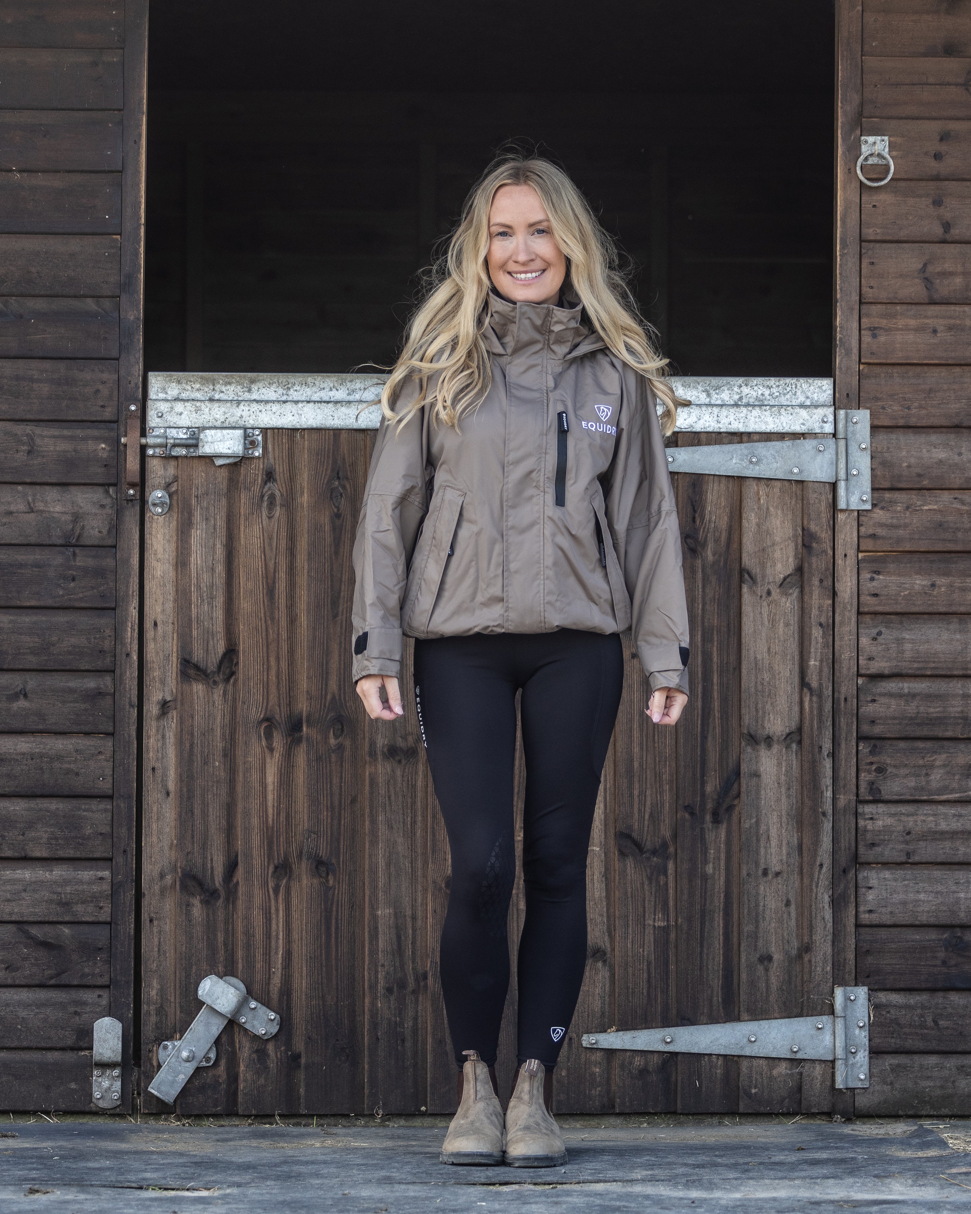 EQUIDRY Shortie Mac Women's Mesh Lining Taupe