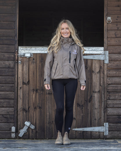 EQUIDRY Shortie Mac Women's Mesh Lining Taupe