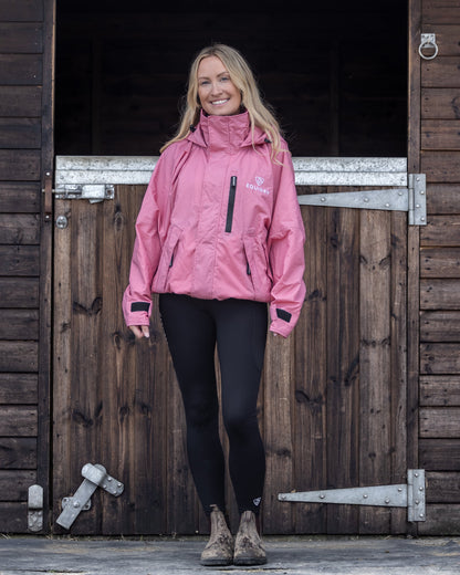 EQUIDRY Shortie Mac Women's Mesh Lining Dusky Pink