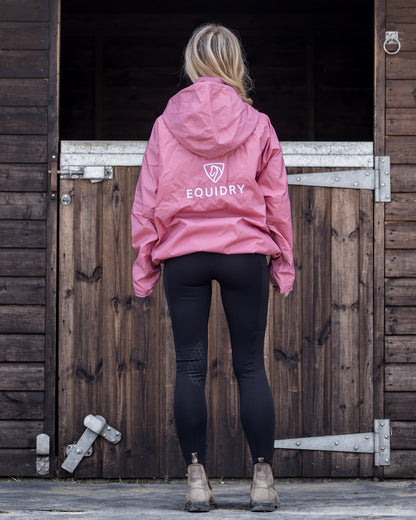 EQUIDRY Shortie Mac Women's Mesh Lining Dusky Pink