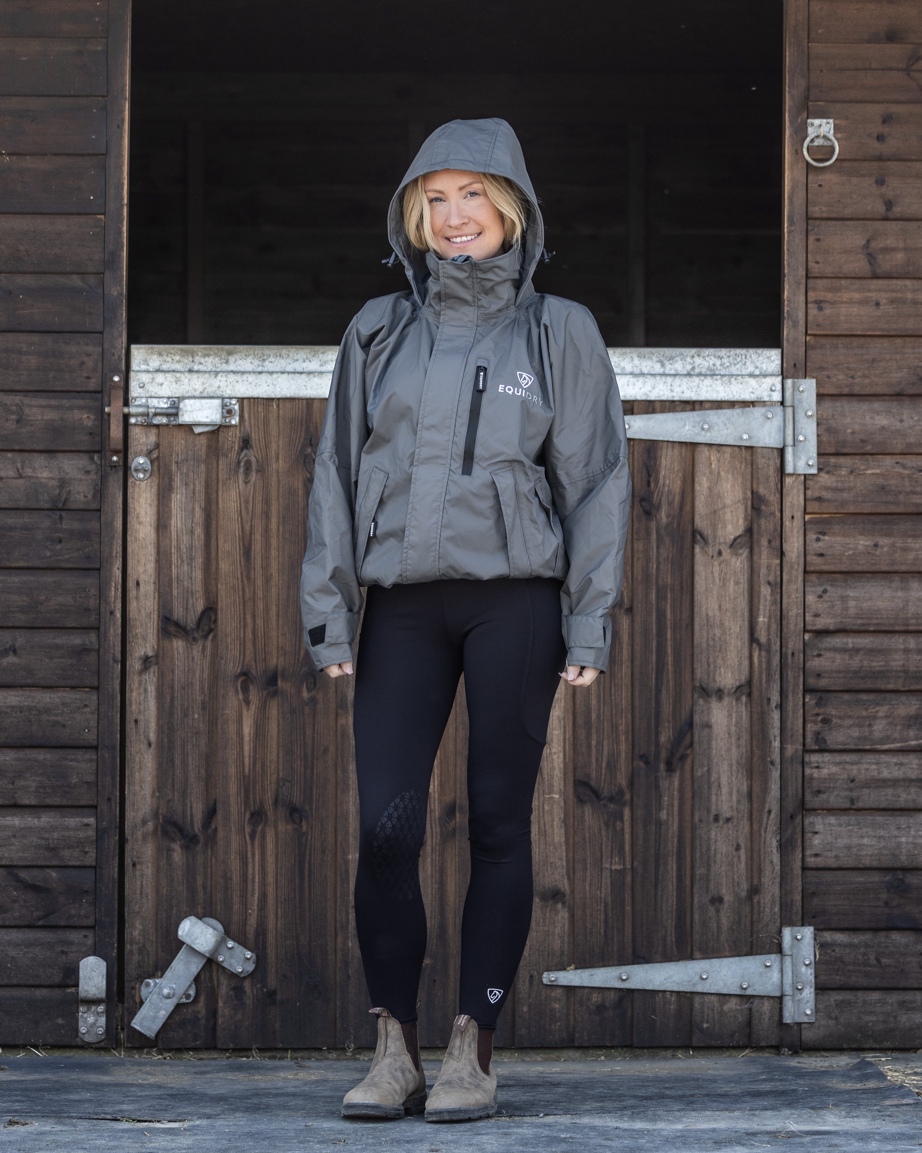 EQUIDRY Shortie Mac Women's Mesh Lining Grey