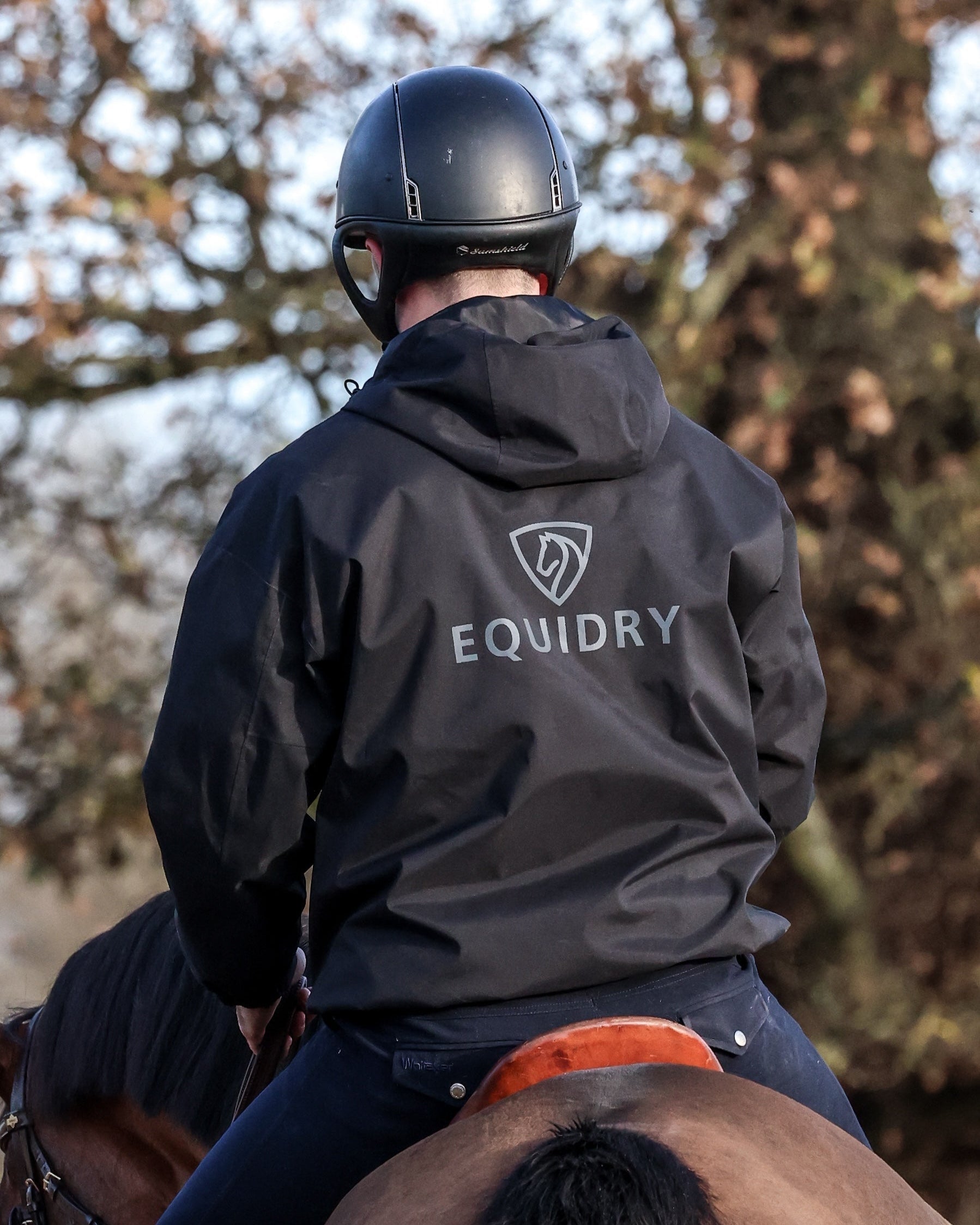 EQUIDRY Men's Storm Smock Black