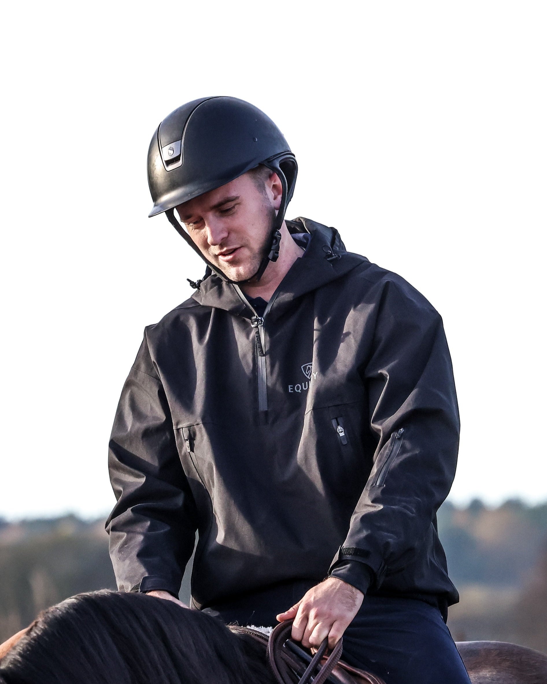 EQUIDRY Men's Storm Smock Black