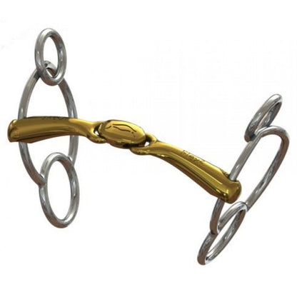 Neue Schule Turtle Top Universal Horse Bit: Rings, Salox Mouthpiece, Stainless Steel. Find the right size at Equiflair!