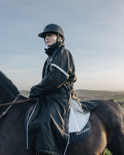 EQUIDRY Evolution Women's Thin Fleece Reflective Black