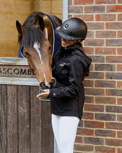 EQUIDRY Varsha Waterproof Riding Jacket Women's Black