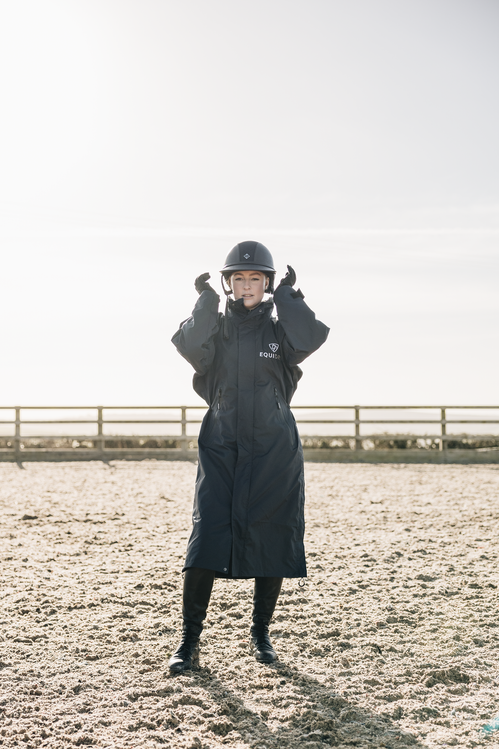 EQUIDRY Evolution Women's Mesh Lined Black/Black