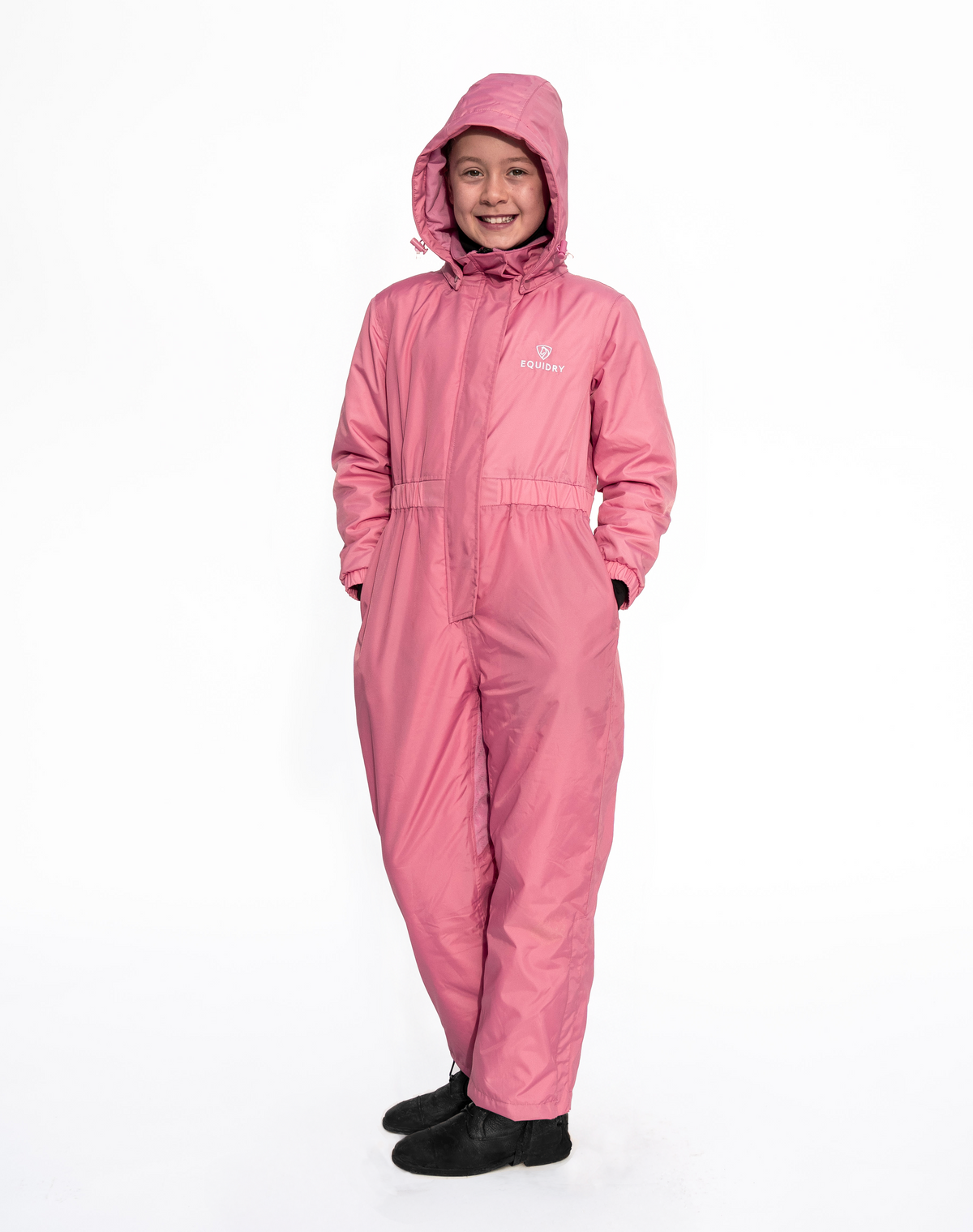 Equidry Children's All-In-One Puddle Suit Dusky Pink