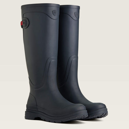 ARIAT Kelmarsh Rubber Boots - Navy Women's Boots - Waterproof Equestrian & Outdoor Footwear