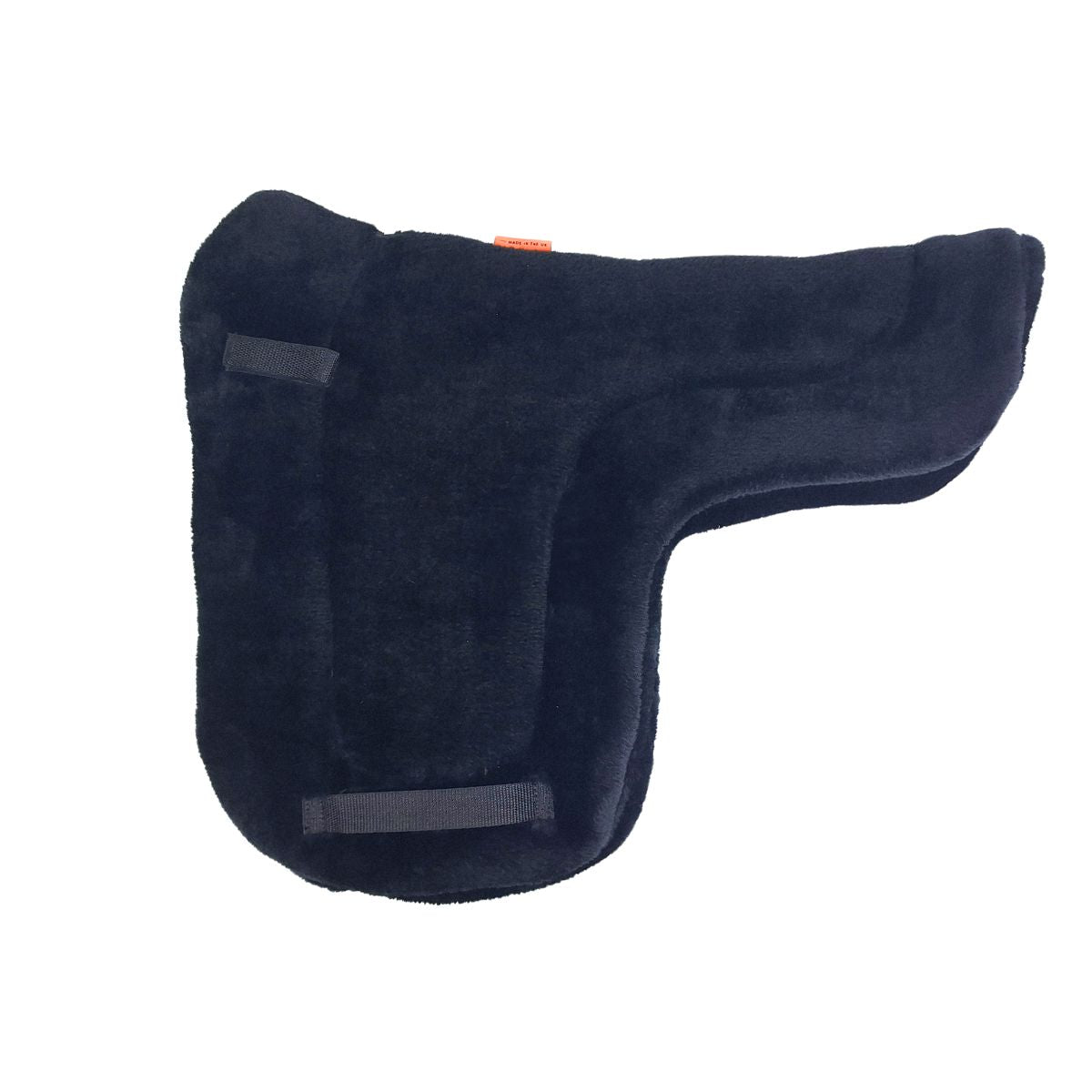 Black Fur Working Hunter Numnah - Comfortable Horse Saddle Pad for Equestrian Showing