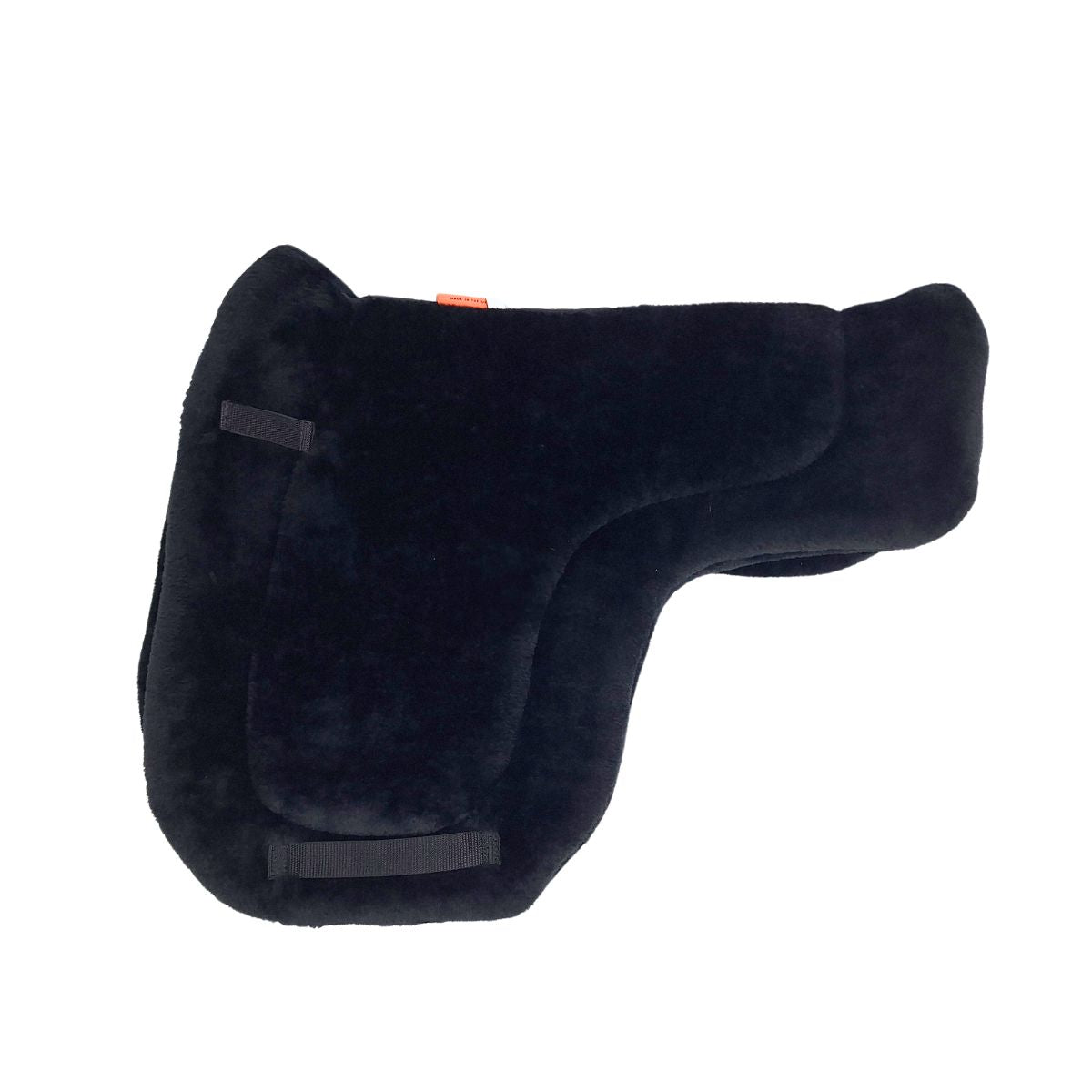 Black Working Hunter Fur Numnah by Equiflair - Premium Equestrian Saddle Pad