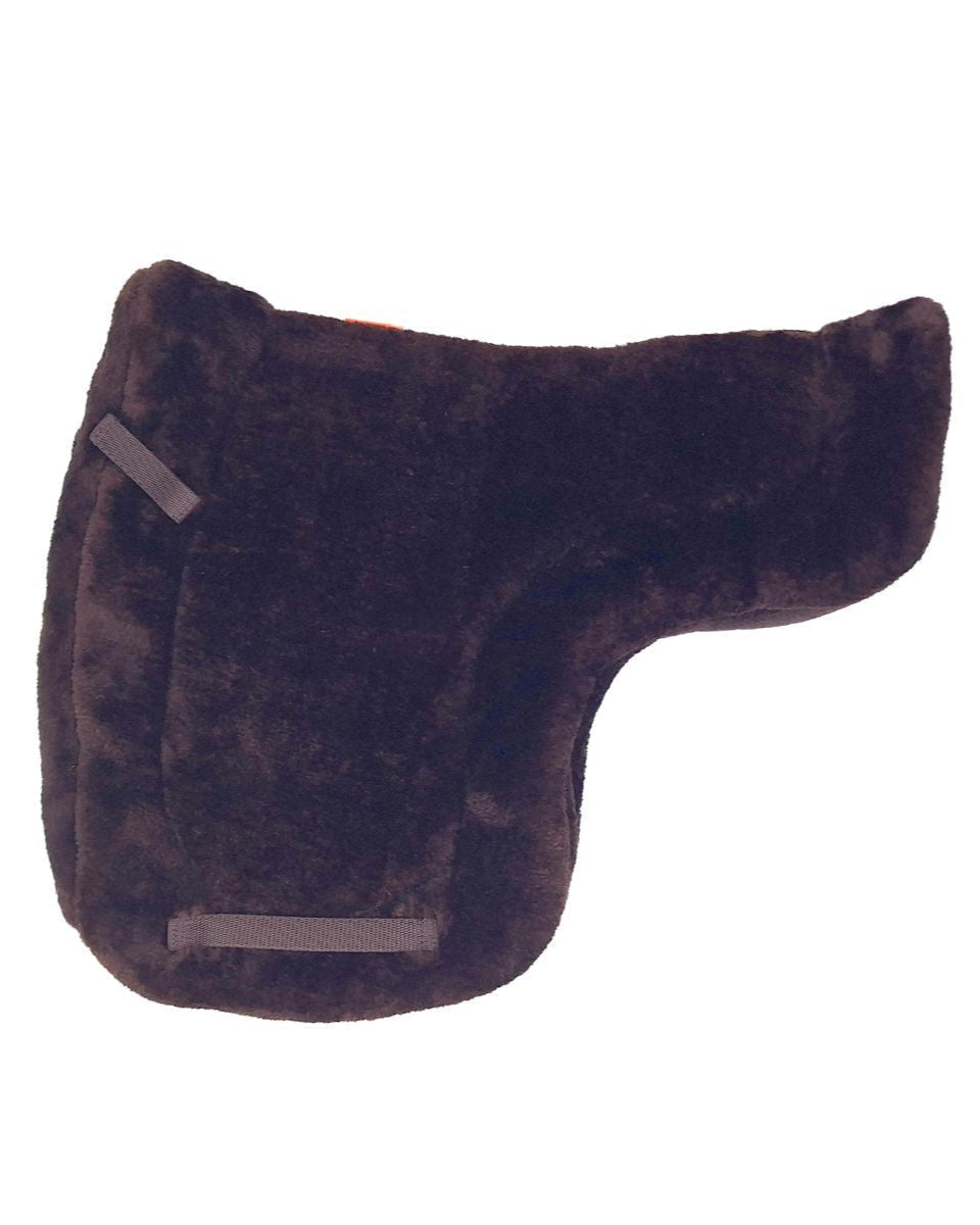 Brown Working Hunter Fur Numnah - Luxurious Horse Saddle Pad