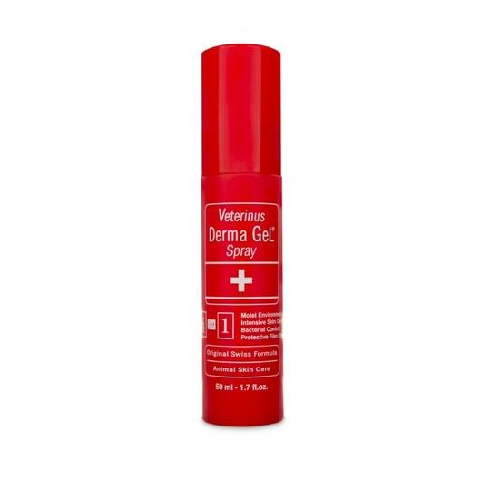 Veterinus Derma Gel Spray 50ml | Intensive Animal Skin Care & Wound Healing