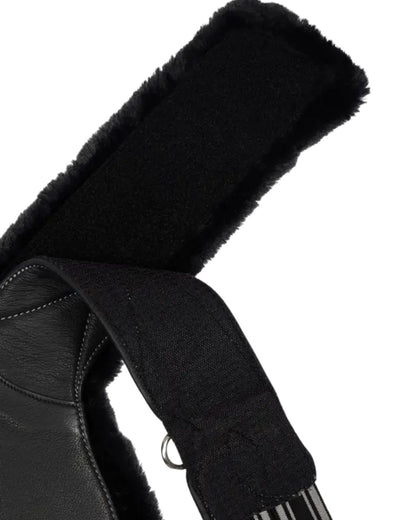 LeMieux Arika Simuwool Contoured Long Stud Girth Black