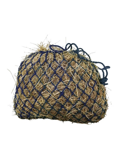 KM Elite Travel Pony Hay Net Navy Blue - Equiflair Horse Feeding Solution