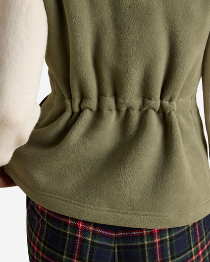 Joules Heritage Light Green Regular Fleece Gilet