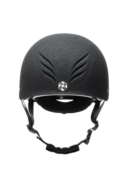 Charles Owen EQX Phoenix Skull Hat - Black Equestrian Riding Helmet | Equiflair