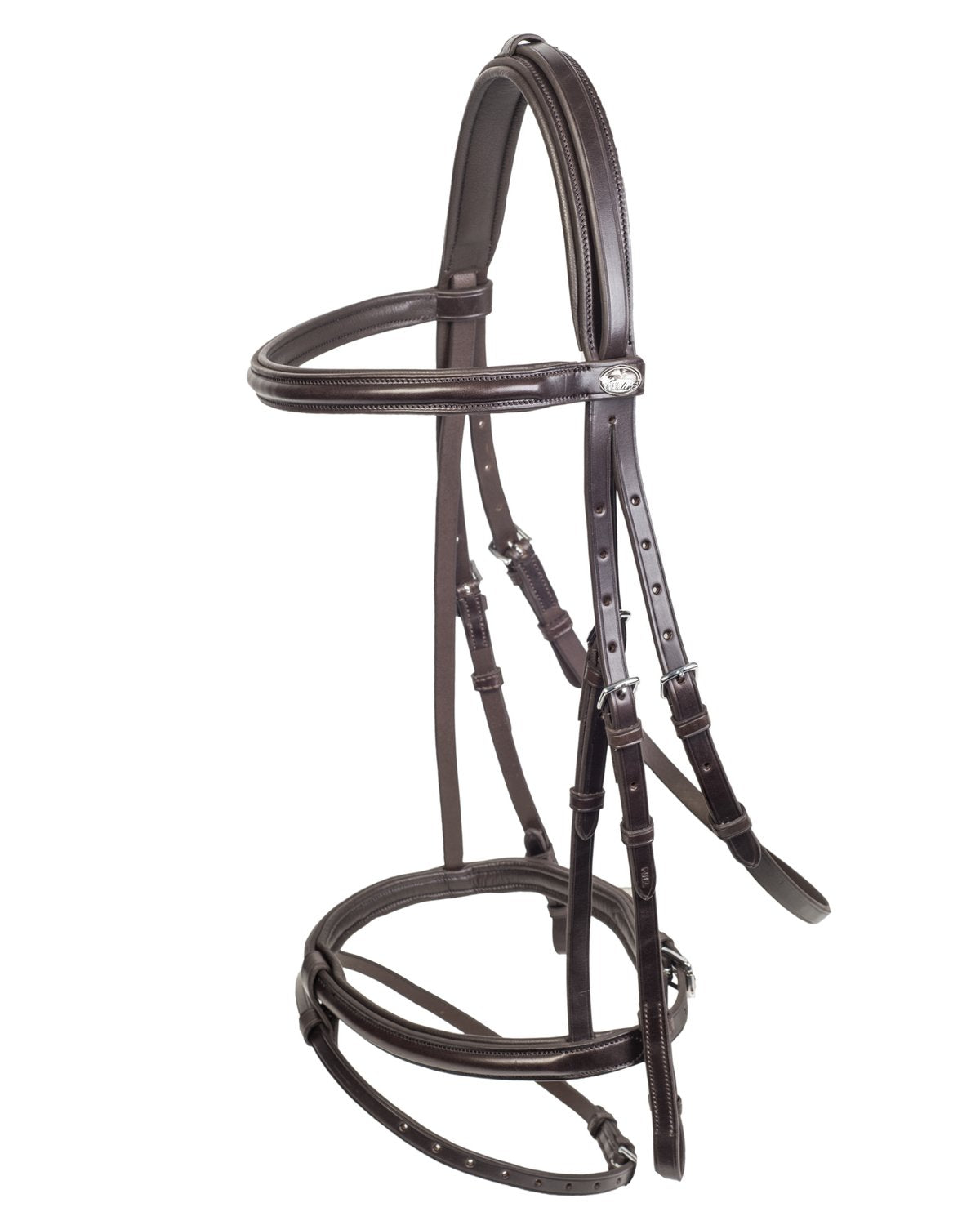 Schockemohle Bridle Mannheim brown/silver