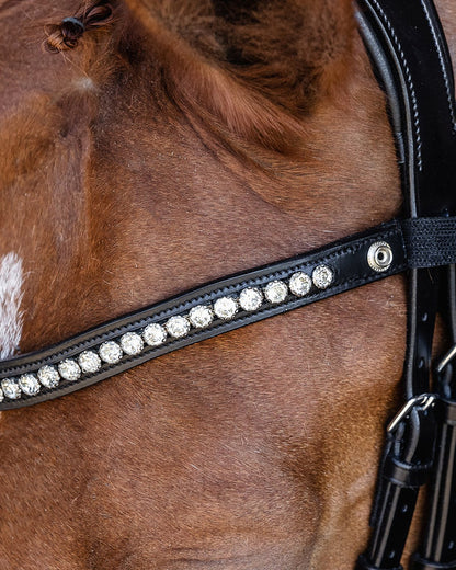 Schockemohle Bridle Pisa black/silver