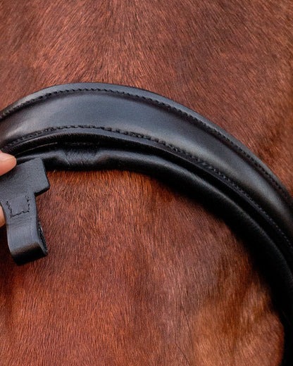 Schockemohle Bridle Monza C dark brown/gold