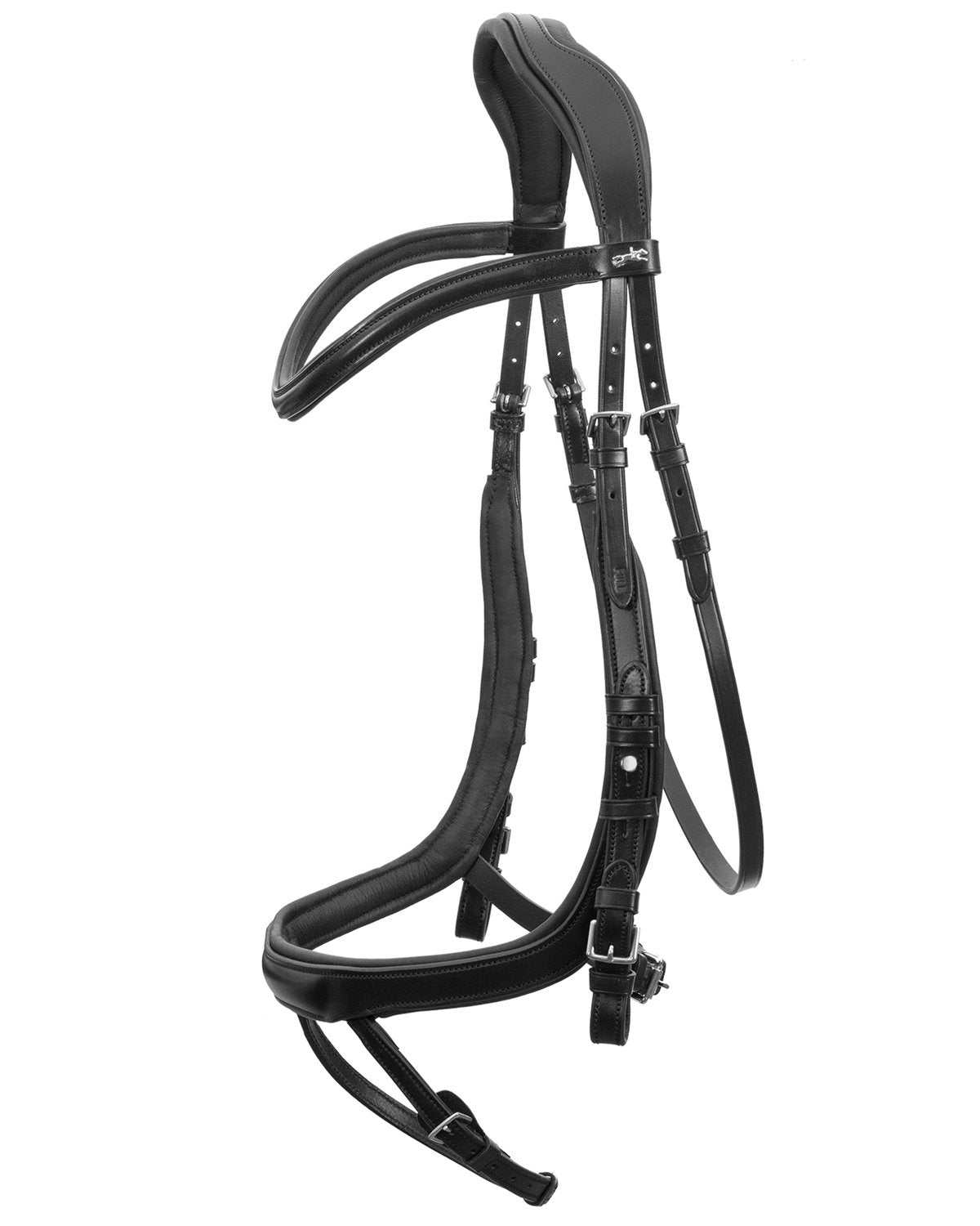 Schockemohle Bridle Equitus Alpha black/silver